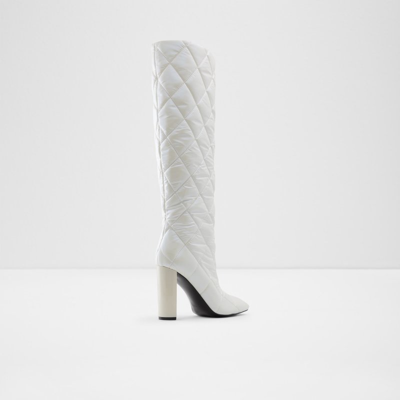 Women's Aldo Snowpuff Knee High Boots White | 9023-RSJFM