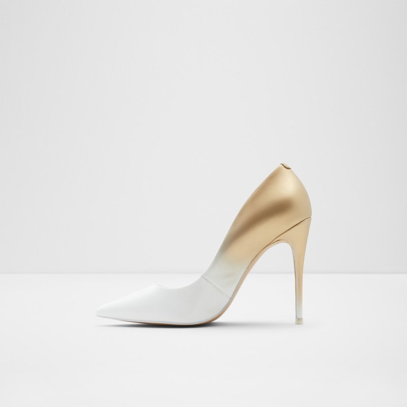 Women's Aldo Stessy Pumps Gold | 9645-XVDNU