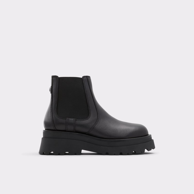 Women\'s Aldo Stompd Chelsea Boots Black | 4607-PBHKG