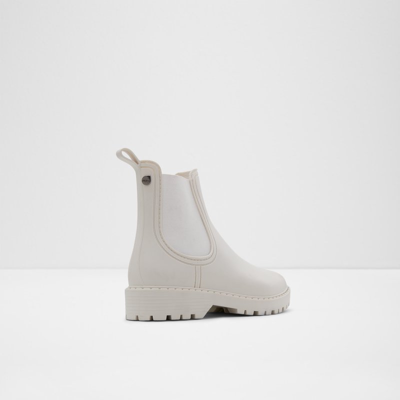 Women's Aldo Storm Chelsea Boots White | 7415-WMZFK