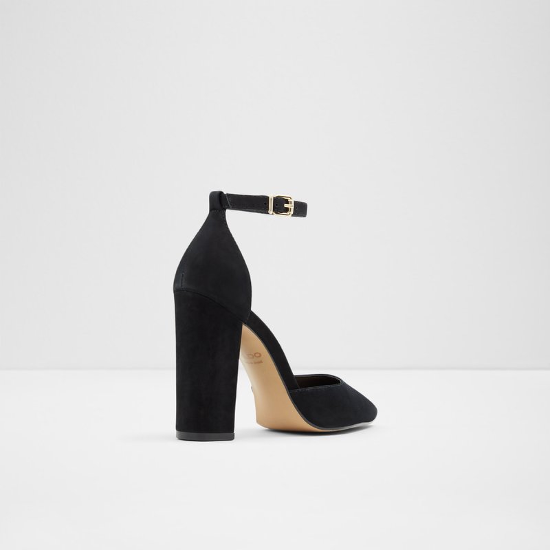 Women's Aldo Susan Block Heels Black | 7926-BZRVN