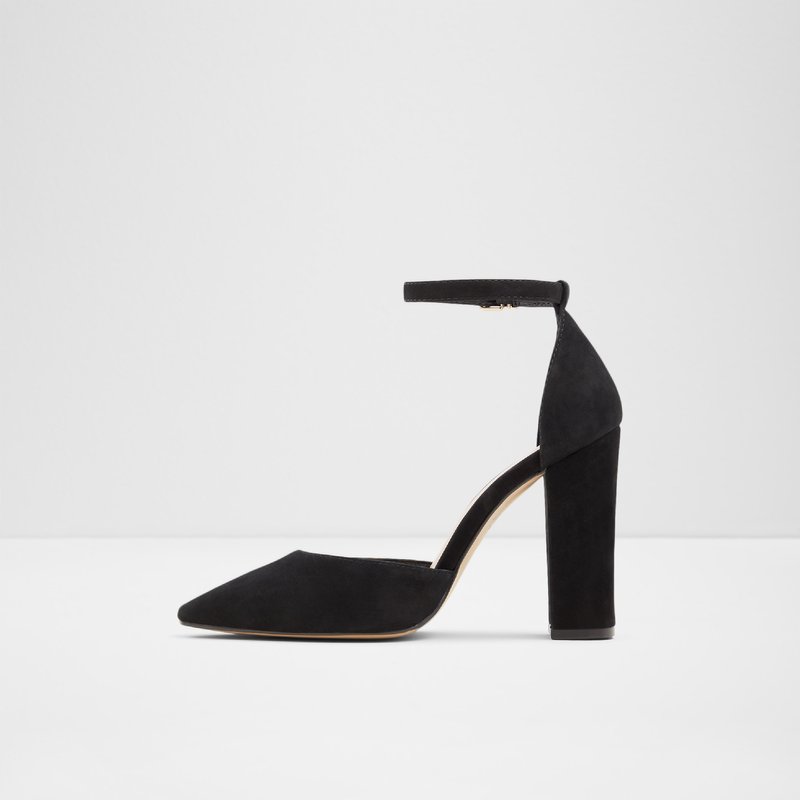 Women's Aldo Susan Block Heels Black | 7926-BZRVN