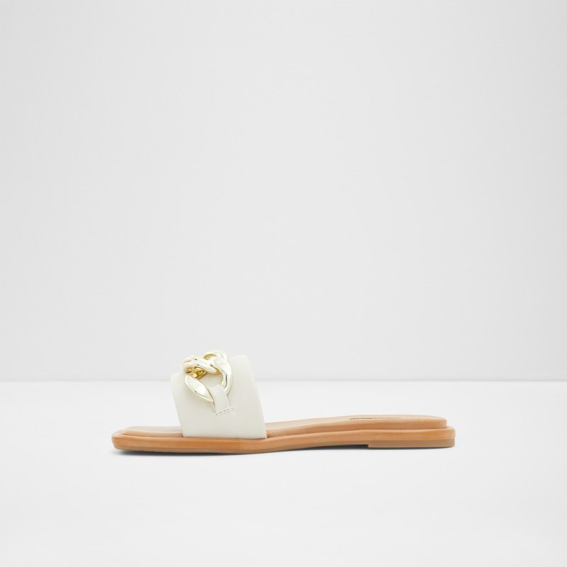 Women's Aldo Sydling Flat Sandals White | 0289-MGOYX