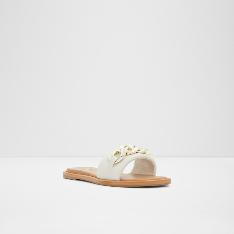 Women's Aldo Sydling Flat Sandals White | 0289-MGOYX