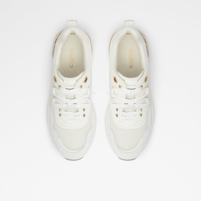 Women's Aldo Thaliri Low Sneakers White | 2349-FQZNE