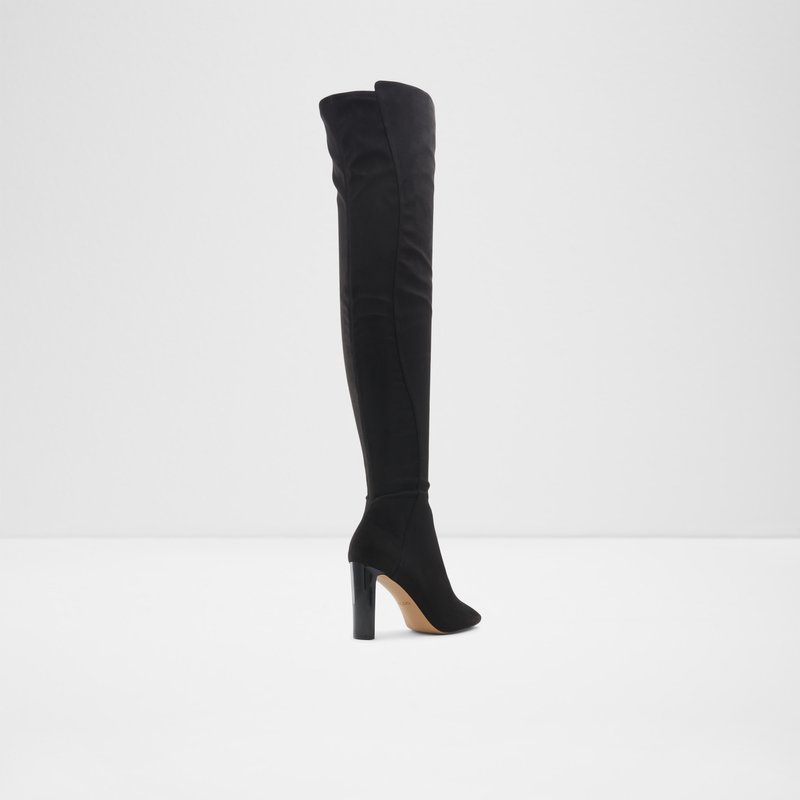 Women's Aldo Thejan Over The Knee-Boots Black | 0361-VMWNY
