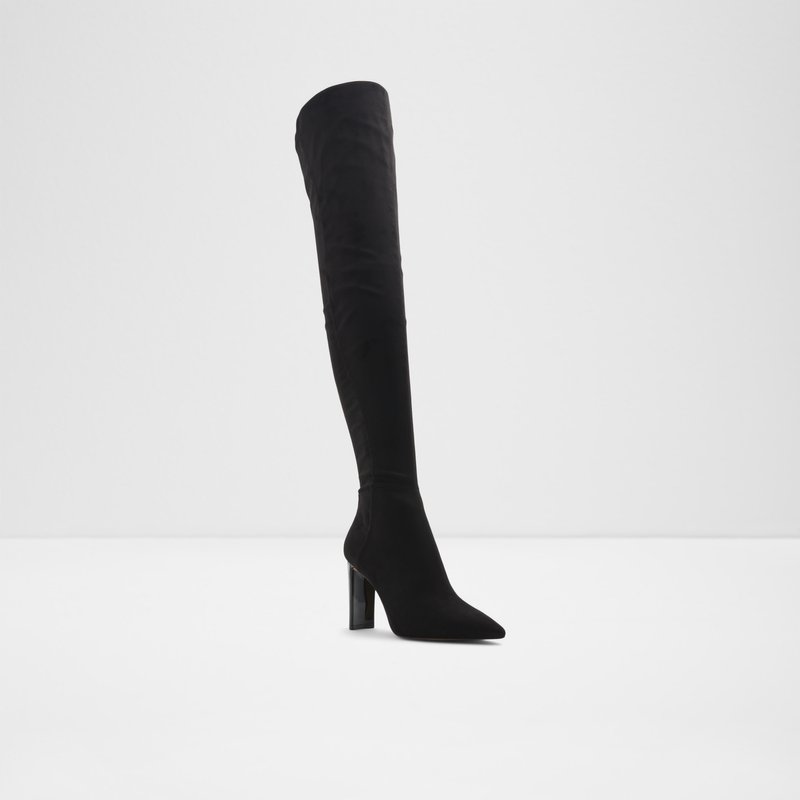 Women's Aldo Thejan Over The Knee-Boots Black | 0361-VMWNY