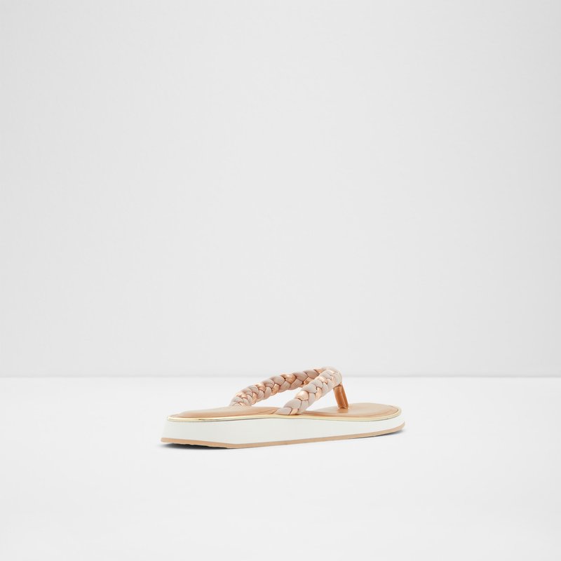 Women's Aldo Thiratha Flat Sandals Light Pink | 1067-BUTRI
