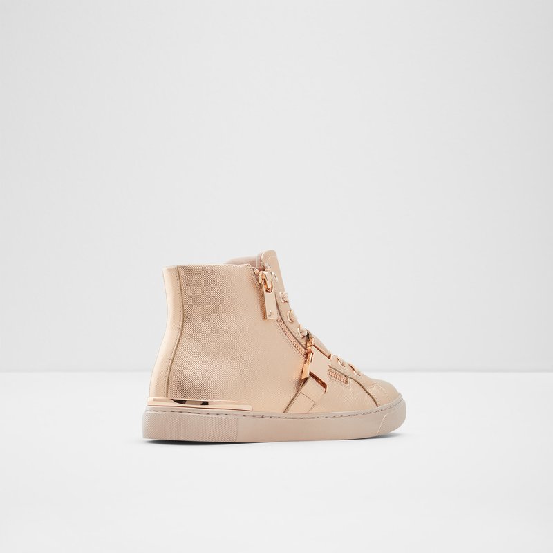 Women's Aldo Tiagatori Low Sneakers Rose Gold | 7219-OVBHQ