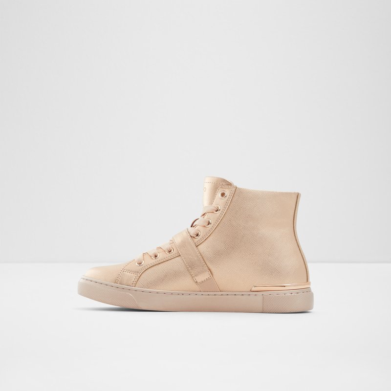 Women's Aldo Tiagatori Low Sneakers Rose Gold | 7219-OVBHQ