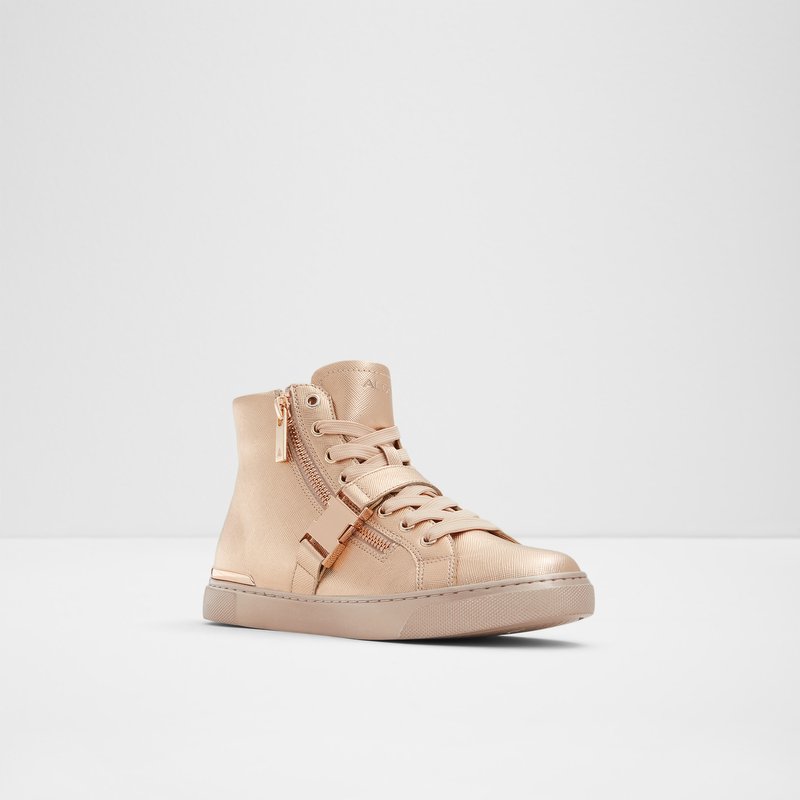 Women's Aldo Tiagatori Low Sneakers Rose Gold | 7219-OVBHQ