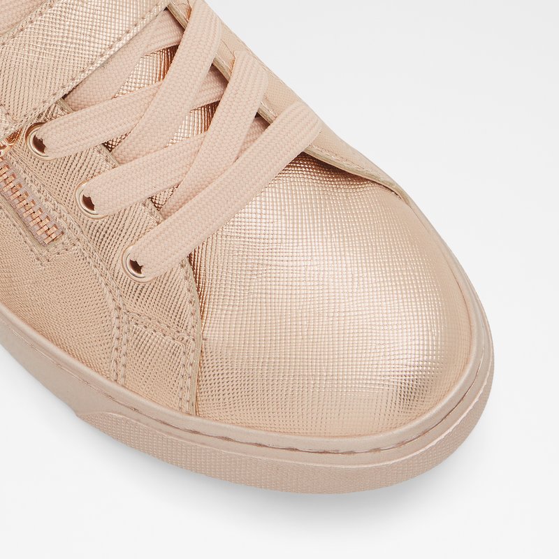Women's Aldo Tiagatori Low Sneakers Rose Gold | 7219-OVBHQ