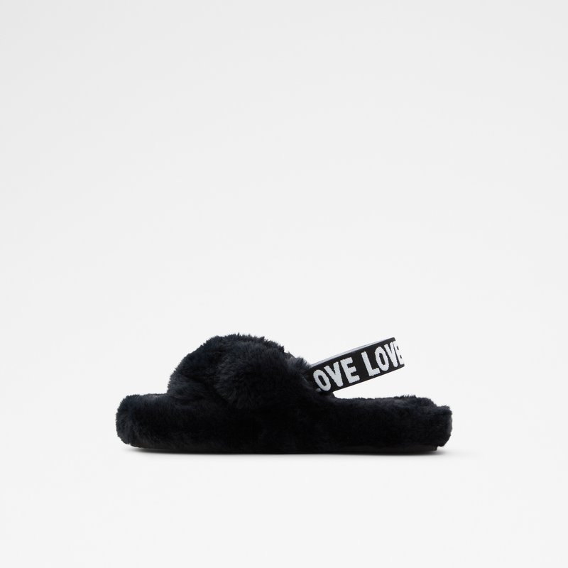 Women's Aldo Umeven Slippers Black | 1682-UOPTD