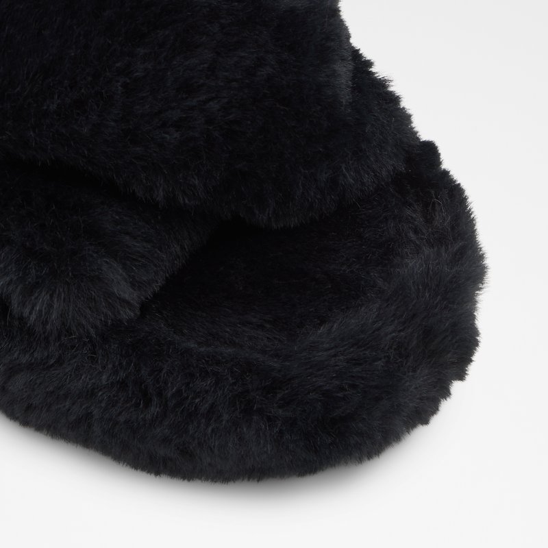 Women's Aldo Umeven Slippers Black | 1682-UOPTD