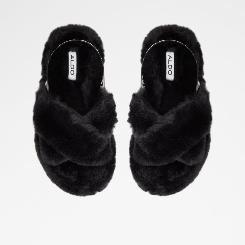Women's Aldo Umeven Slippers Black | 1682-UOPTD