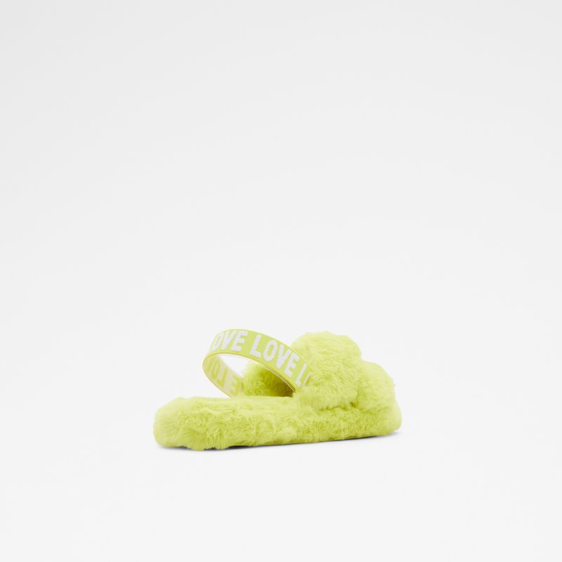 Women's Aldo Umeven Slippers Light Yellow | 3496-JMIAT