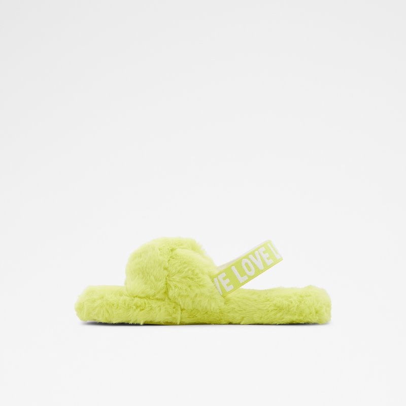 Women's Aldo Umeven Slippers Light Yellow | 3496-JMIAT