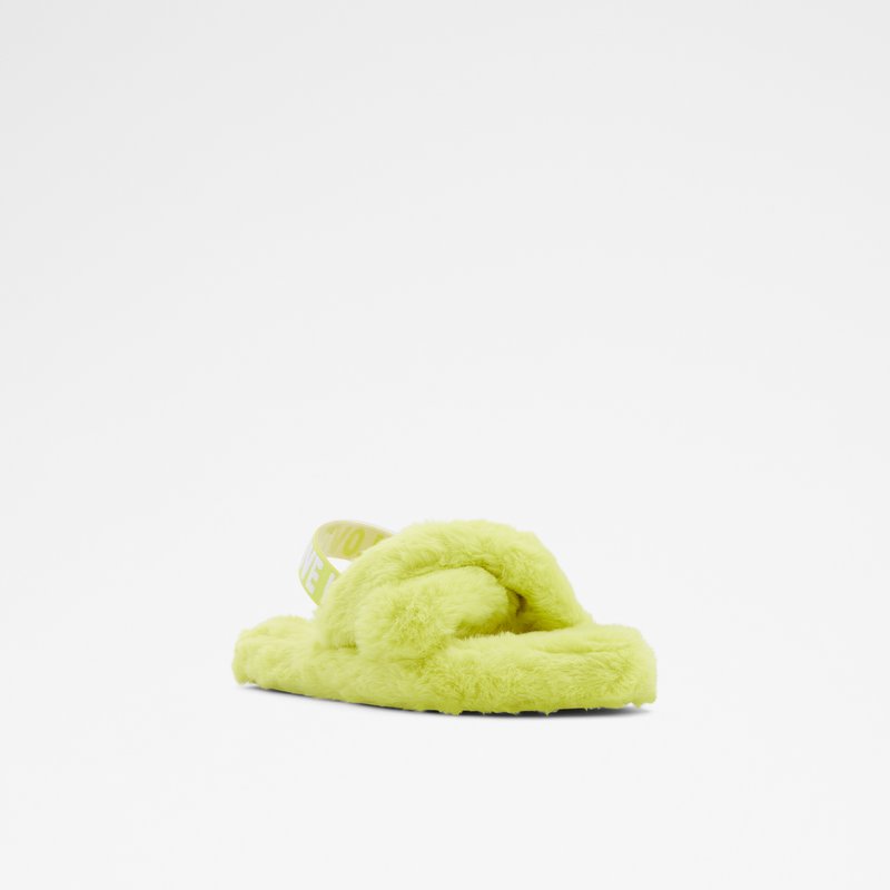 Women's Aldo Umeven Slippers Light Yellow | 3496-JMIAT