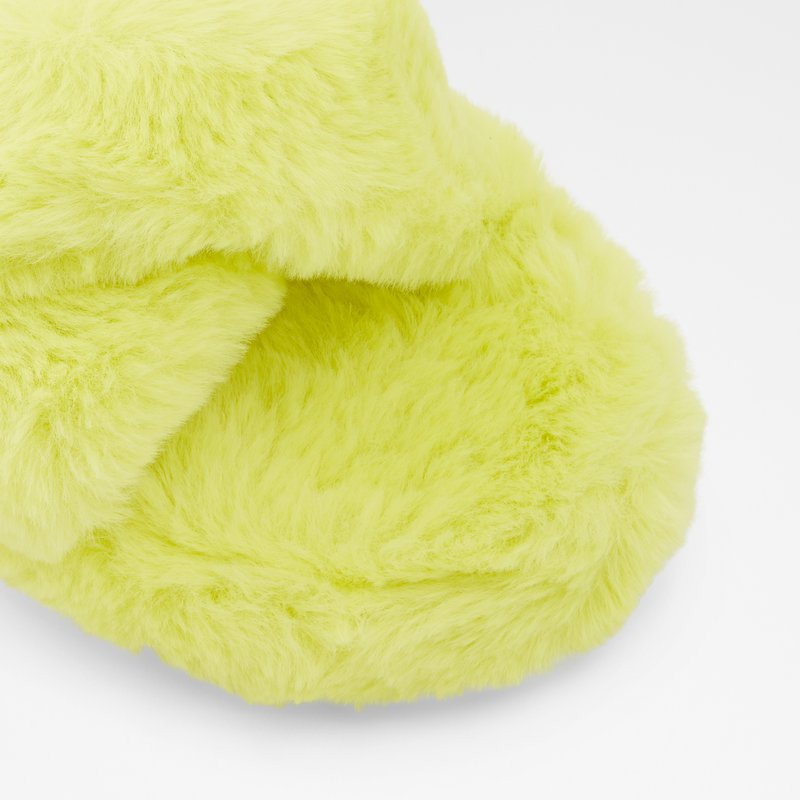 Women's Aldo Umeven Slippers Light Yellow | 3496-JMIAT