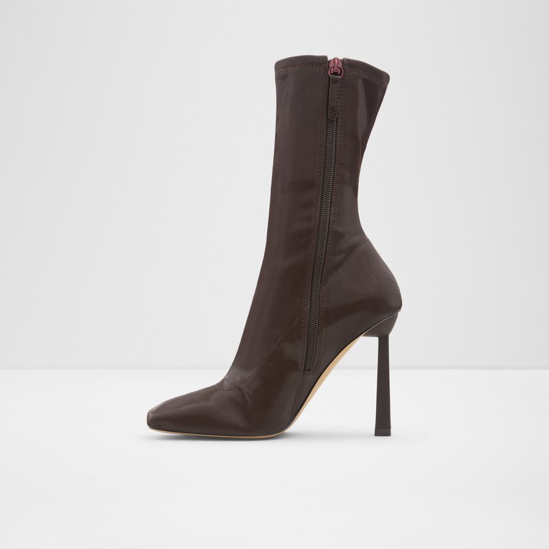 Women's Aldo Upperwest Sock Boots Brown | 9481-KGYQR