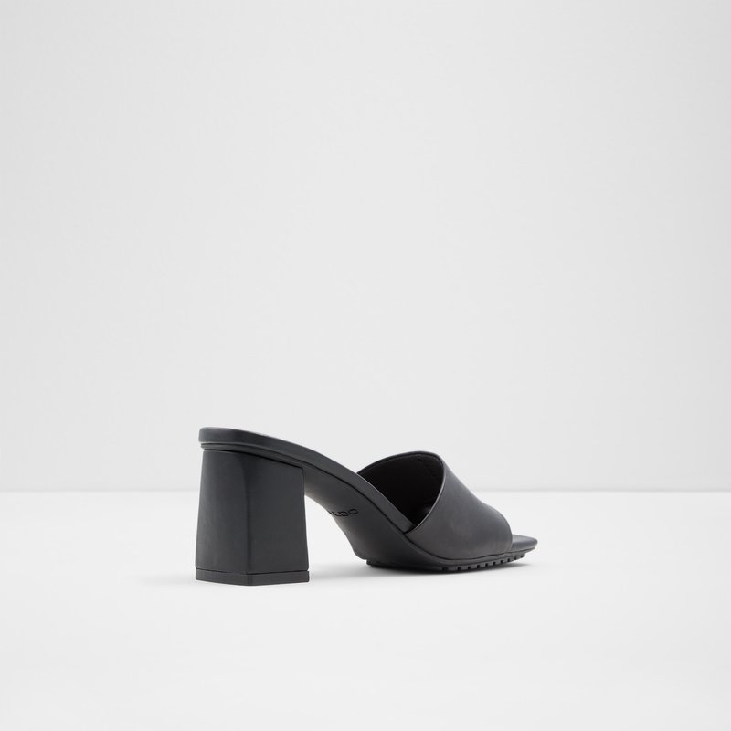 Women's Aldo Velalith Block Heels Black | 6827-QJAHT