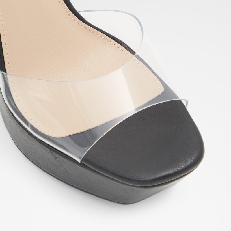 Women's Aldo Verly Platform Sandals Black | 7582-NMLQB