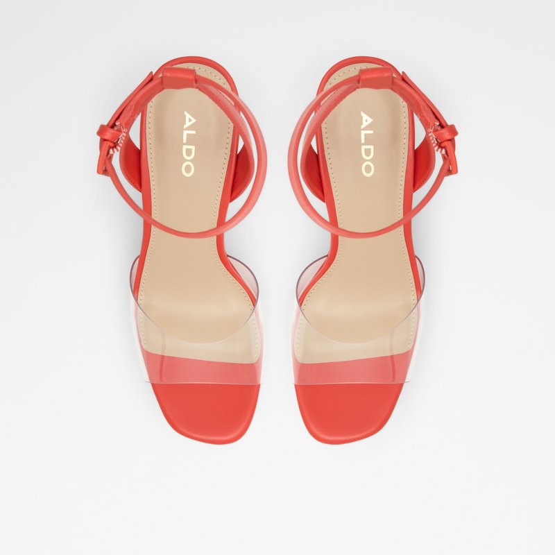 Women's Aldo Verly Platform Sandals Red | 2867-GNBZS
