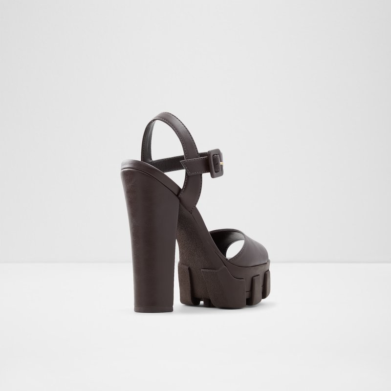 Women's Aldo Verrajan High Heels Brown | 6379-LZCDF