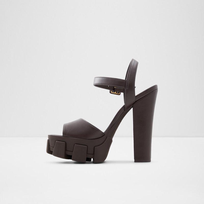 Women's Aldo Verrajan High Heels Brown | 6379-LZCDF