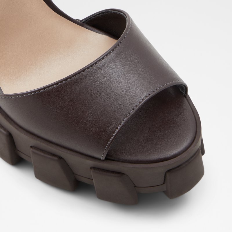 Women's Aldo Verrajan High Heels Brown | 6379-LZCDF
