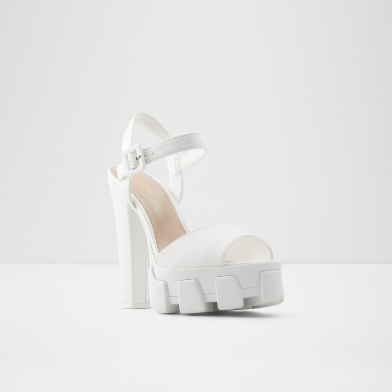 Women's Aldo Verrajan High Heels White | 8420-BQZIE