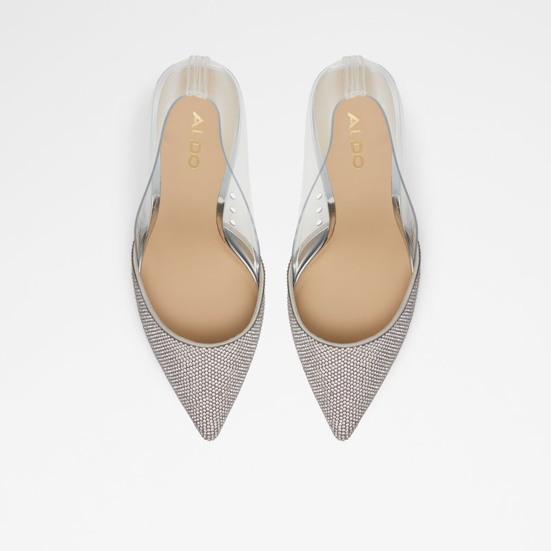 Women's Aldo Violetta Pumps Silver | 1037-ITQPY
