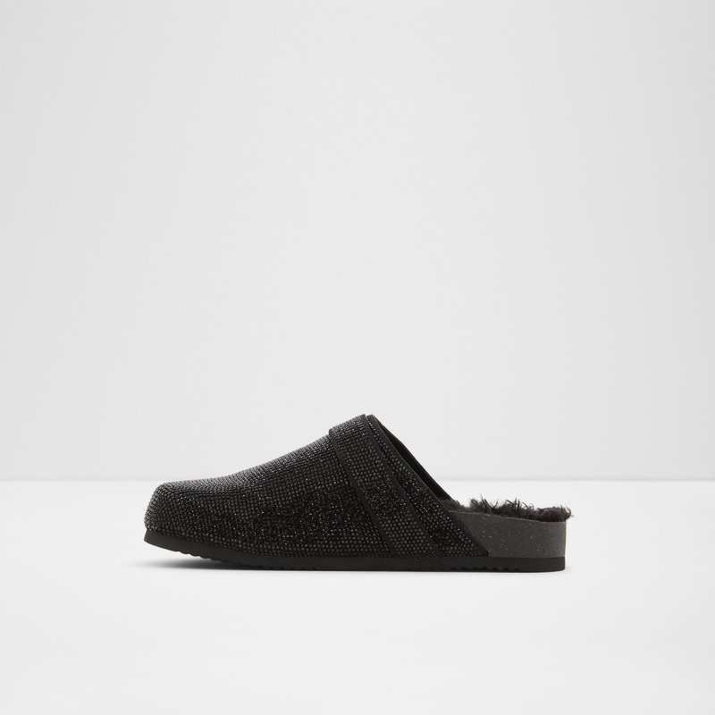 Women's Aldo Wfh Slippers Black | 9483-PDGMV