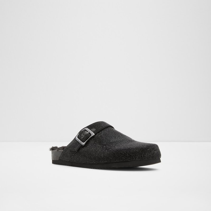 Women's Aldo Wfh Slippers Black | 9483-PDGMV