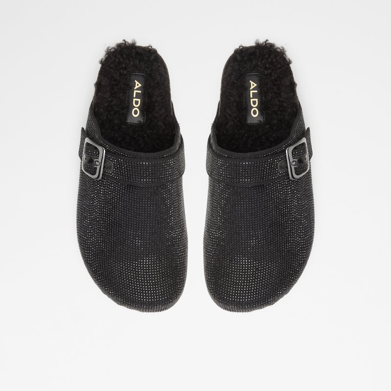 Women's Aldo Wfh Slippers Black | 9483-PDGMV