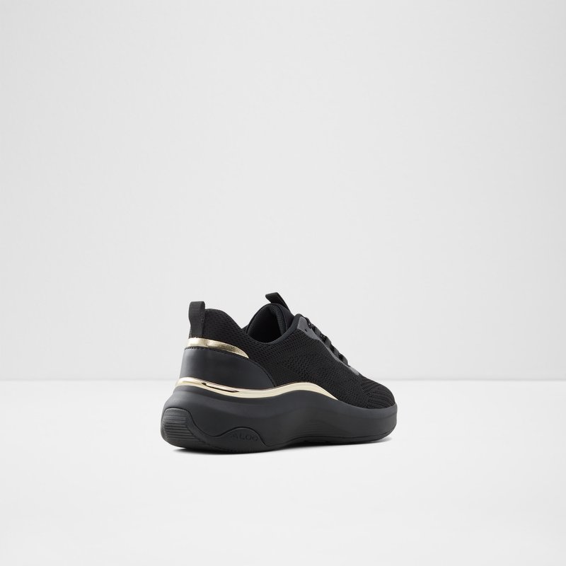 Women's Aldo Willo Lace Up Sneakers Black | 2736-ALXRO