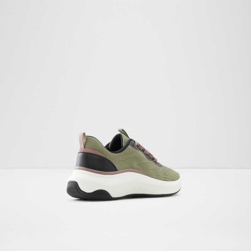 Women's Aldo Willo Low Sneakers Khaki | 9053-TJMVZ