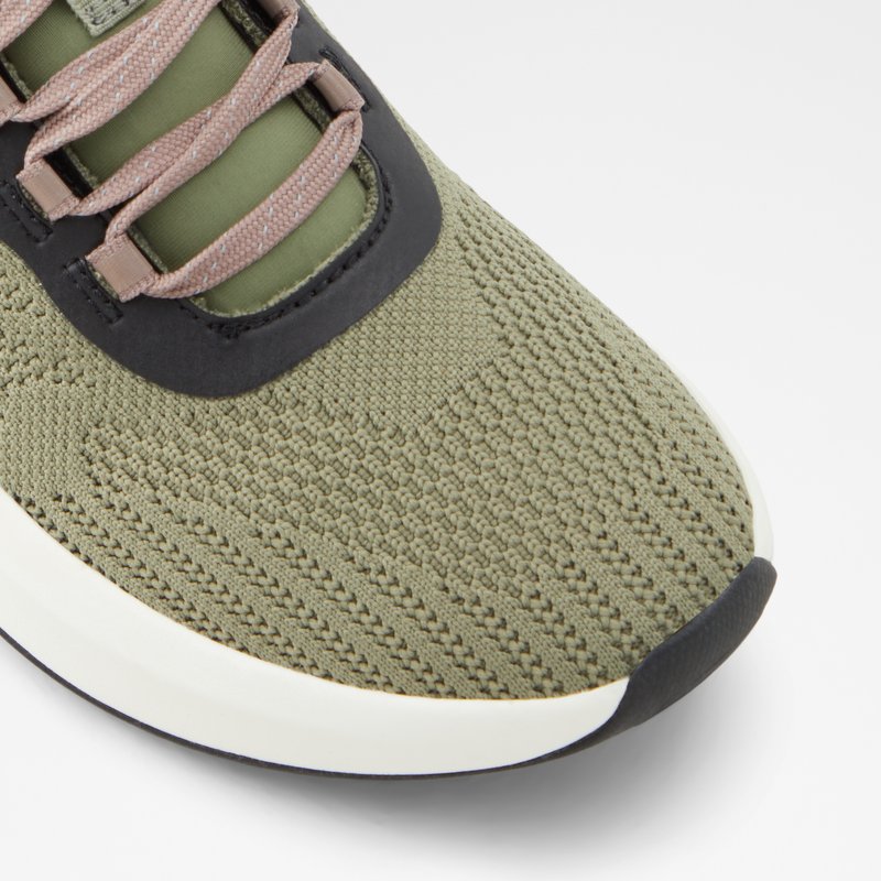 Women's Aldo Willo Low Sneakers Khaki | 9053-TJMVZ