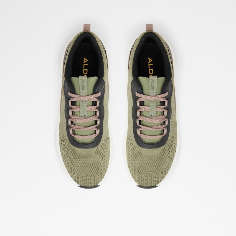 Women's Aldo Willo Low Sneakers Khaki | 9053-TJMVZ