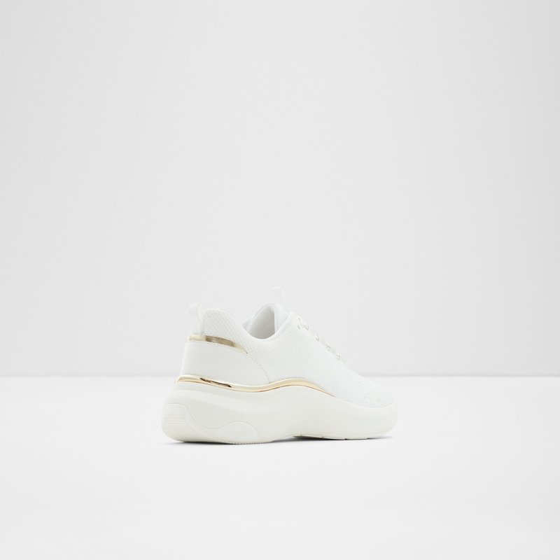 Women's Aldo Willo Low Sneakers White | 4870-PQUHN