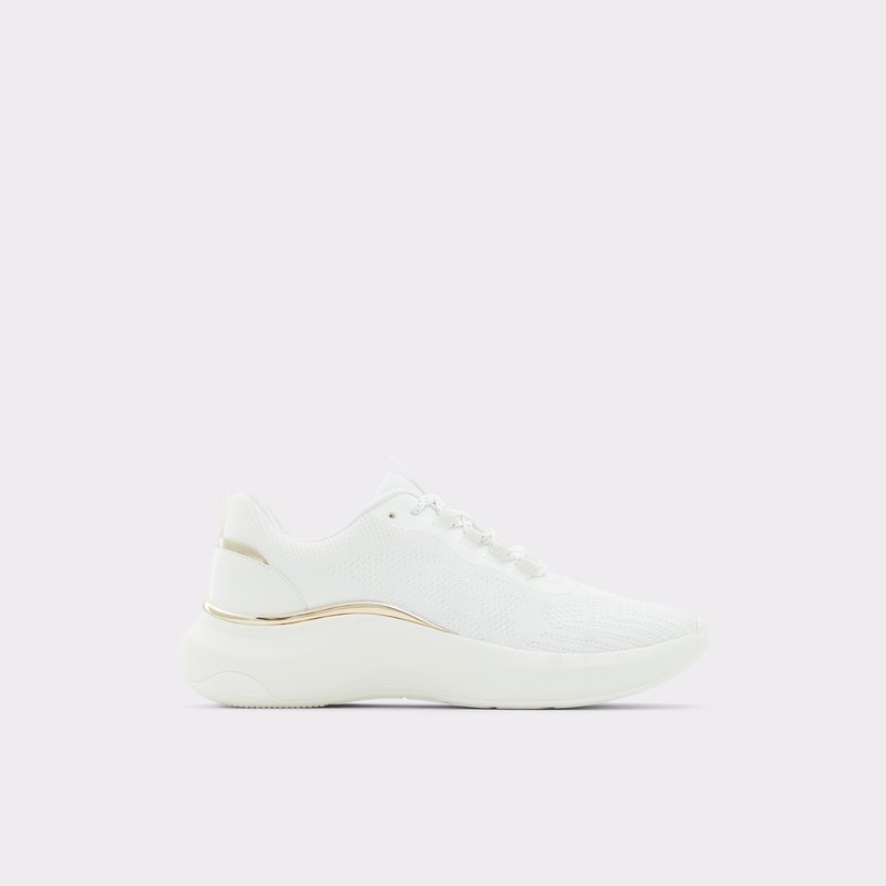 Women\'s Aldo Willo Low Sneakers White | 4870-PQUHN