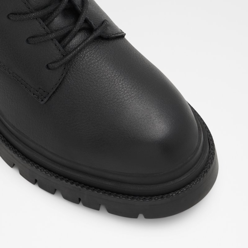 Women's Aldo Woa Combat Boots Black | 1034-IQCMB