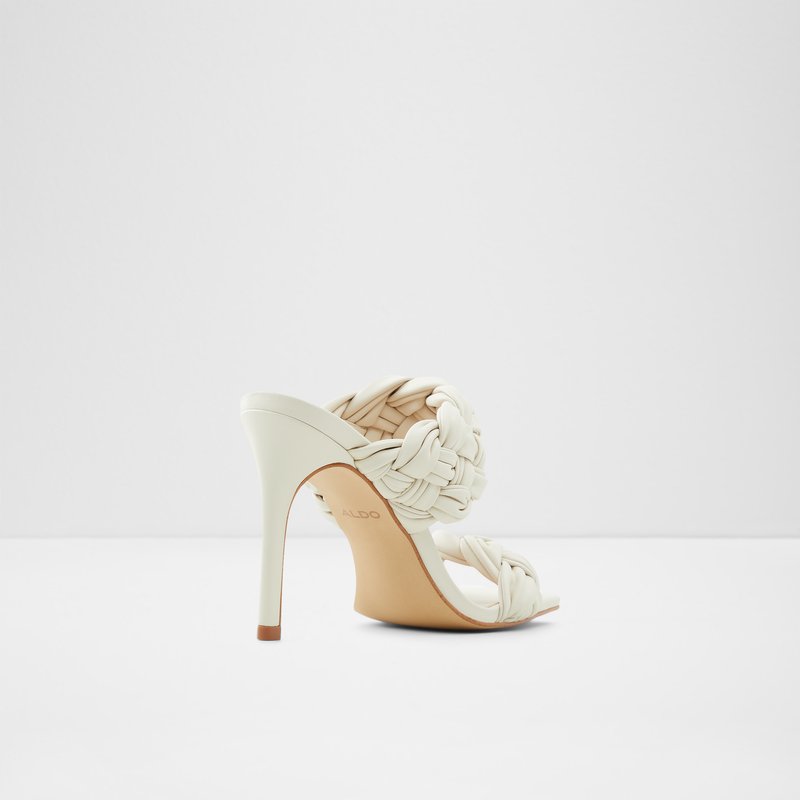 Women's Aldo Wovella High Heels White | 9374-EUFZQ