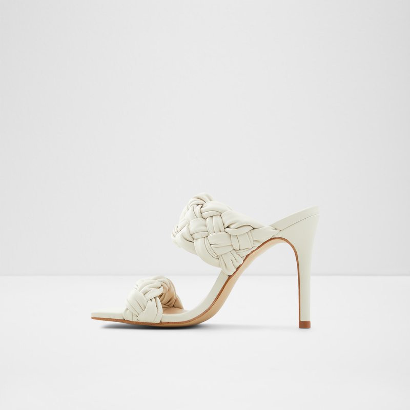 Women's Aldo Wovella High Heels White | 9374-EUFZQ