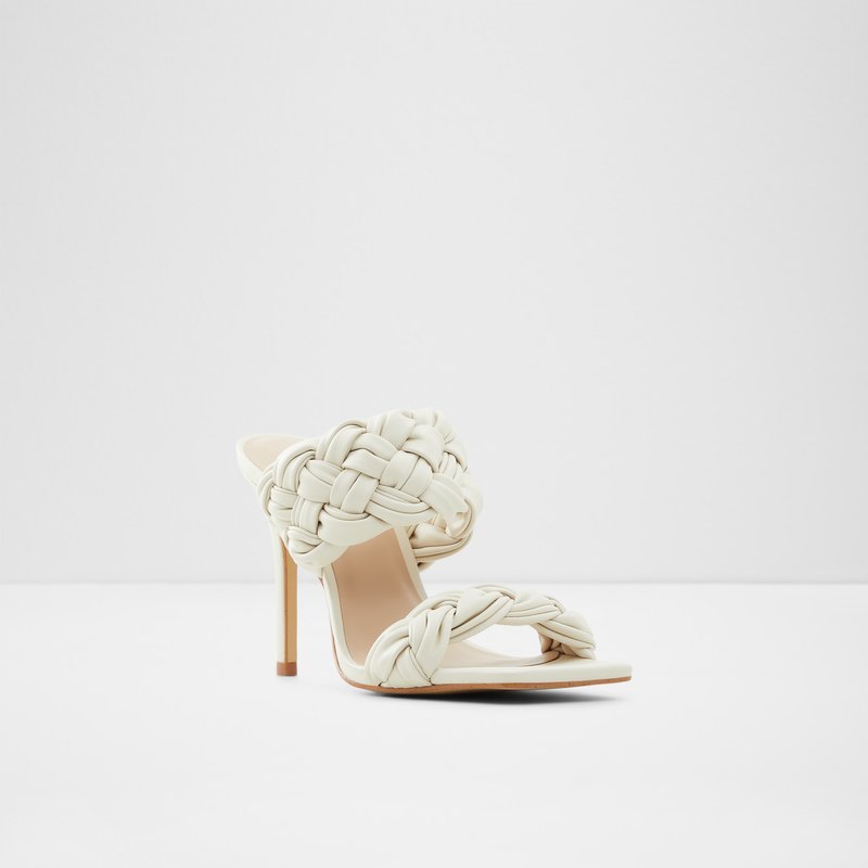 Women's Aldo Wovella High Heels White | 9374-EUFZQ