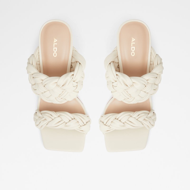 Women's Aldo Wovella High Heels White | 9374-EUFZQ