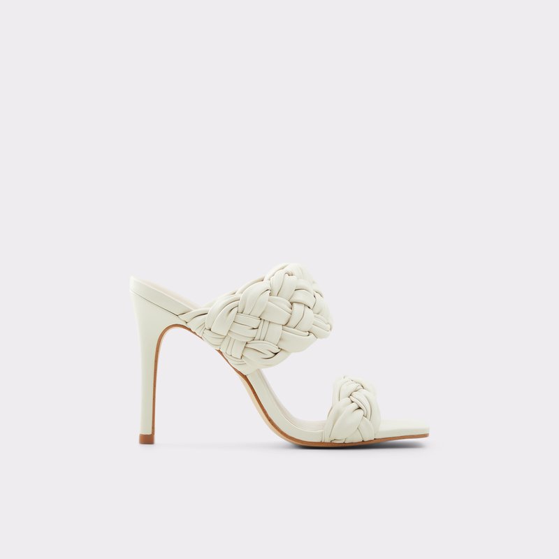 Women\'s Aldo Wovella High Heels White | 9374-EUFZQ