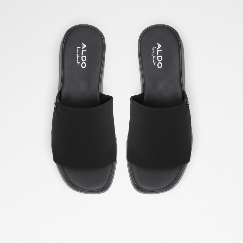 Women's Aldo Yassu Platform Sandals Black | 0189-LXTSN